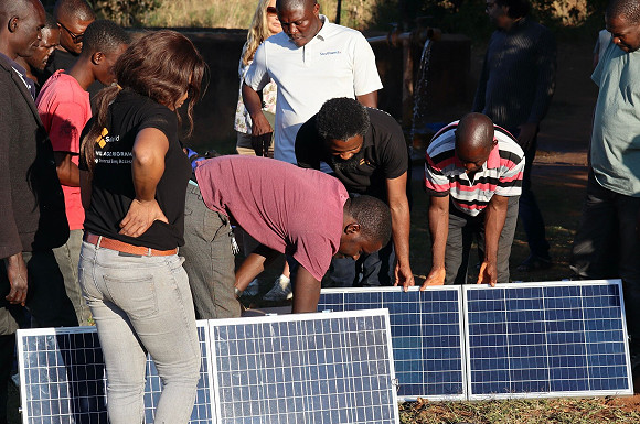 Installing the solar systems